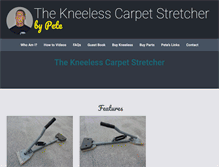Tablet Screenshot of kneeless.com